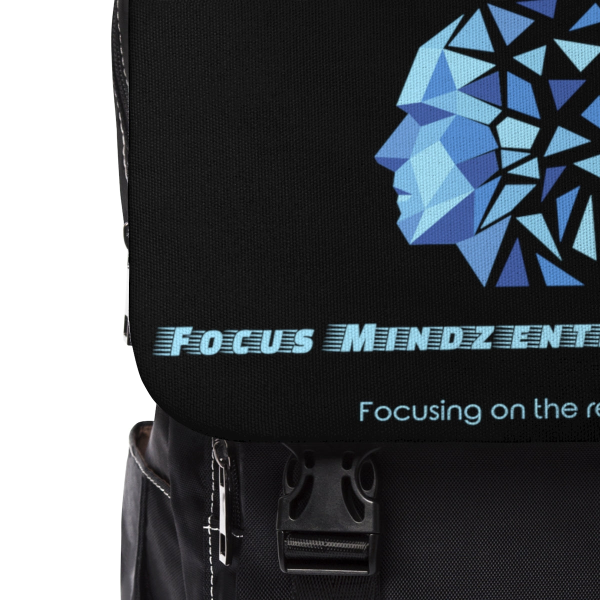 Focus Mindz Unisex Casual Shoulder Backpack