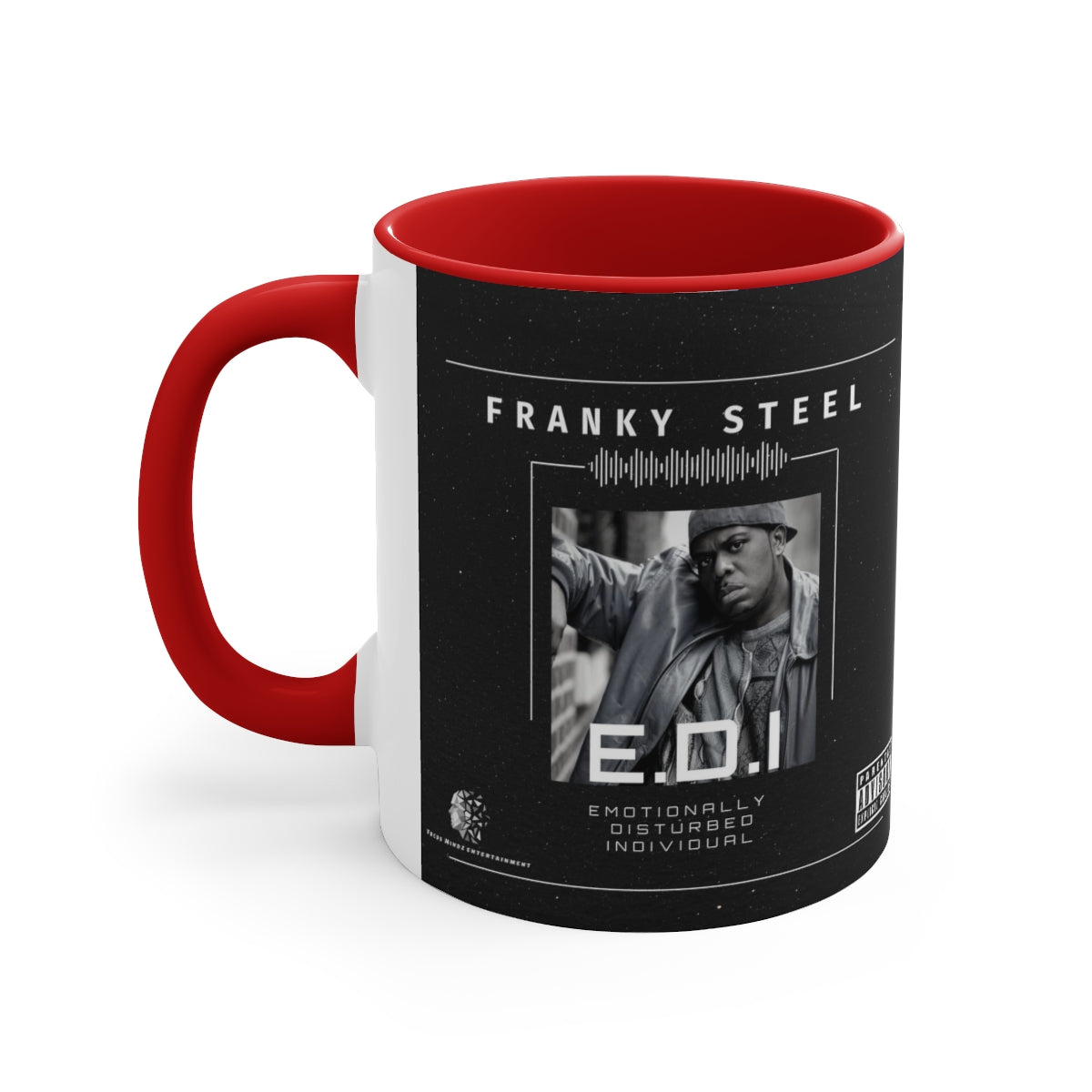 Franky Steel EDI Accent Coffee Mug, 11oz